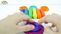 Jugar y Aprender colores con jugar masa divertido y creativa para Niños niñito Niños
