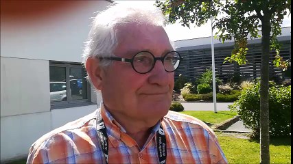 Tour de l'Avenir - Cyrille Guimard, consultant de Cyclism'Actu, en détection à Loudéac