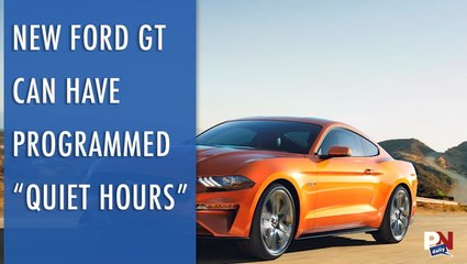 New Ford GT Can Have Programmed “Quiet Hours”
