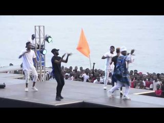 PRESTATION D'ABOU NIDAL AU BEACH DE LA 2 A PORT BOUET sur INFOSDEBABI TV