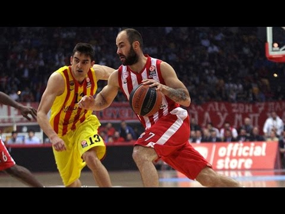 Highlights: Olympiacos Piraeus-FC Barcelona, Game 3 - video Dailymotion
