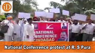 National Conferrence protest at R. S Pura[1]