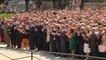 Thousands hold minute of silence for victims of Spain attacks