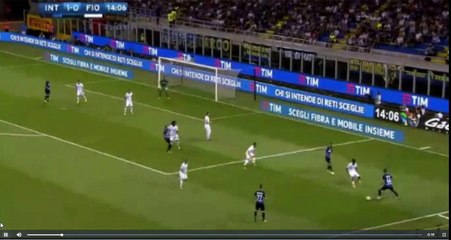 Mauro Icardi Second Goal - Inter Milan vs Fiorentina 2-0  20.08.2017 (HD)