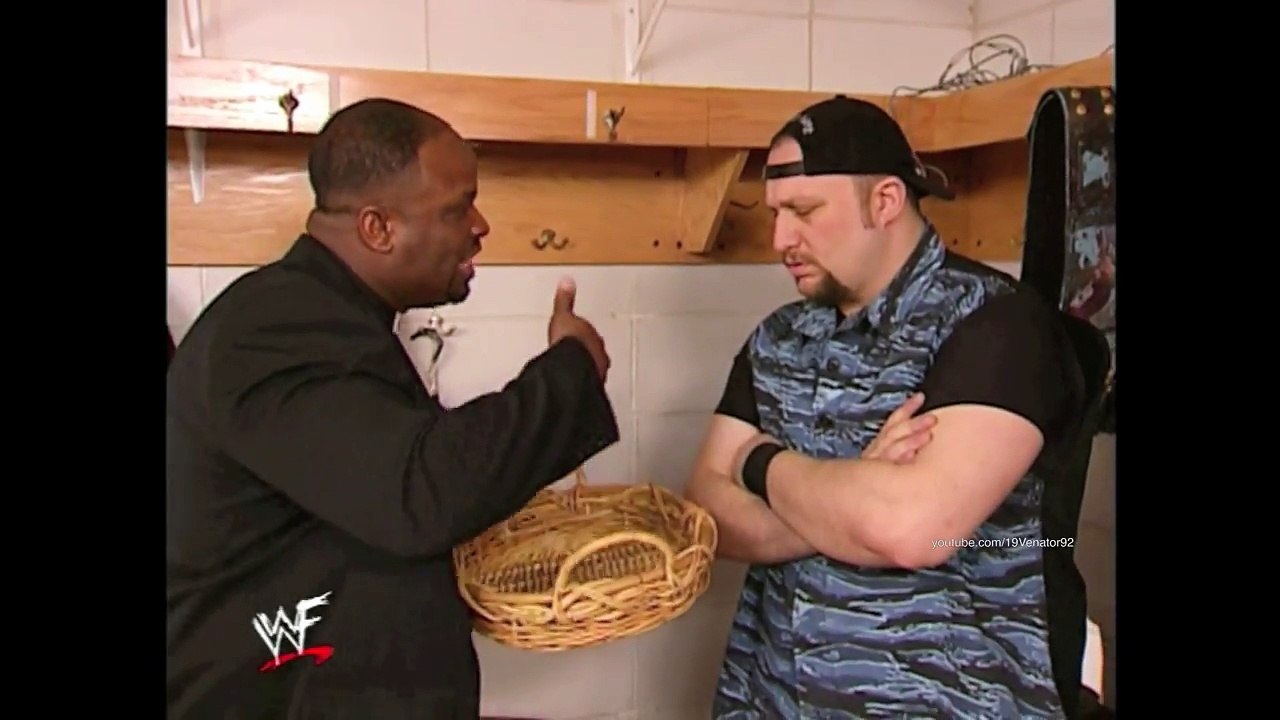 WWF Backlash 2002 Reverend D Von Confronts Bubba Ray Dudley Backstage (HD/1440p)