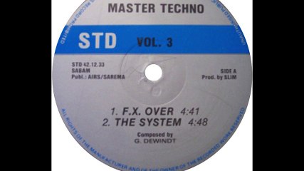 Master Techno Vol. 3 - F.X. Over (A1)