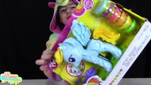 Play Doh Newborn MLP Ponies | Baby Rainbow Dash Play Doh My Little Pony (Unicórnico, Massi