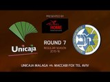 Highlights: Unicaja Malaga-Maccabi Fox Tel Aviv
