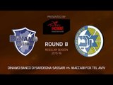 Highlights: Dinamo Banco di Sardegna Sassari - Maccabi Fox Tel Aviv