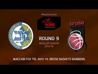 Highlights: Maccabi FOX Tel Aviv-Brose Baskets Bamberg