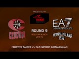 Highlights: Cedevita Zagreb-EA7 Emporio Armani Milan