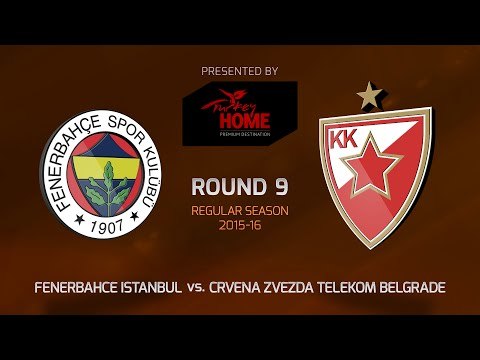 Highlights: Fenerbahce Istanbul-Crvena Zvezda Telekom Belgrade