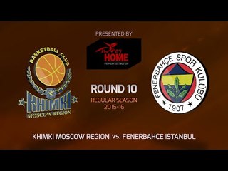 Highlights: Khimki Moscow region-Fenerbahce Istanbul
