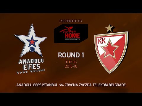 Highlights: Anadolu Efes Istanbul-Crvena Zvezda Telekom Belgrade