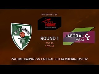 Highlights: Zalgiris Kaunas-Laboral Kutxa Vitoria