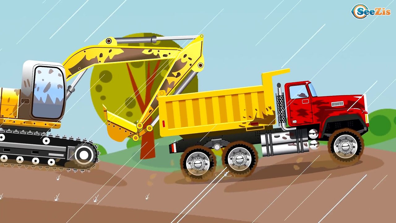 Le Camion benne curieux et les camions dessin animé - 40 MIN Compil | Dessins animés en francais