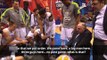 Luka Doncic reacts to Pablo Laso’s time-out with three consecutive three-pointers