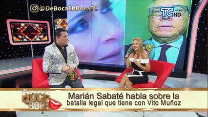 Tải video: Part 3 - En vivo Marián Sabaté habla sobre batalla legal que tiene con Vito Muñoz