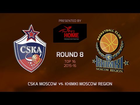 Highlights: CSKA Moscow-Khimki Moscow region