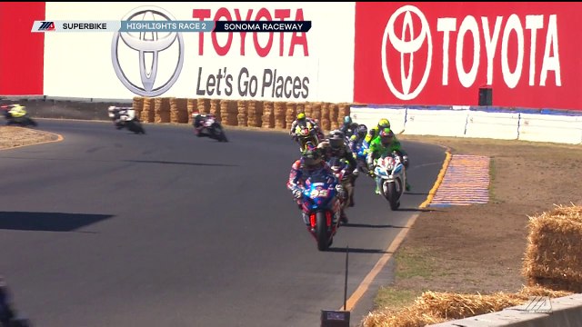 Motul Superbike Race 2 Highlights Sonoma Raceway