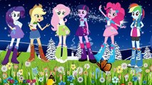 New episodes _ My Little Pony MLP Equestria Girls Transforms Into Disney Winter Princess ,cartoons animated  Movies  tv series show 2018