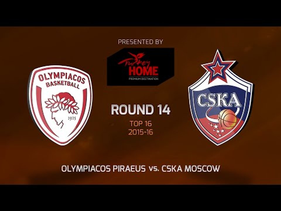 Highlights: Olympiacos Piraeus-CSKA Moscow