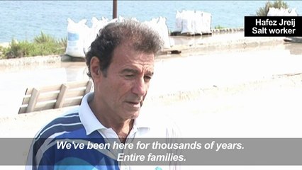 In Lebanon, salt producers fear craft is drying up