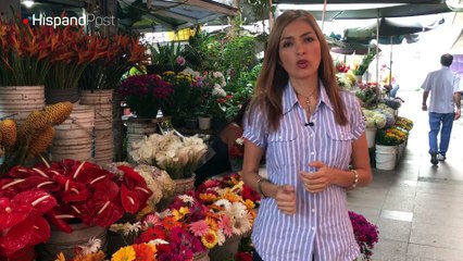 Download Video: Rostros HispanoPost: El florista que ofrece ramos salpicados de buen humor