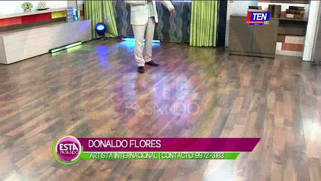 Donaldo Flores trae sabor cubano al programa Está Pasando