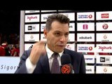 Post-game interview: Coach Itoudis, CSKA Moscow
