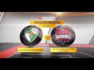 Highlights: Zalgiris Kaunas-Baskonia Vitoria Gasteiz