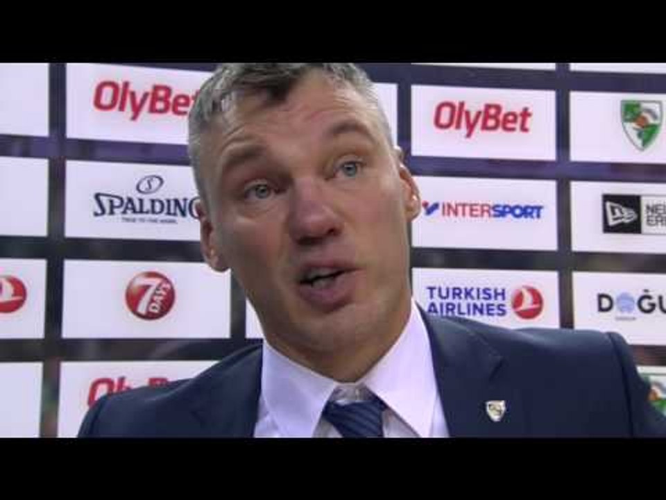 Post-game interview: Coach Jasikevicius, Zalgiris Kaunas