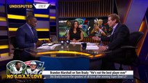 Brandon Marshall says Tom Brady is NOT the best player ever Skip Bayless reacts | UNDISPUT