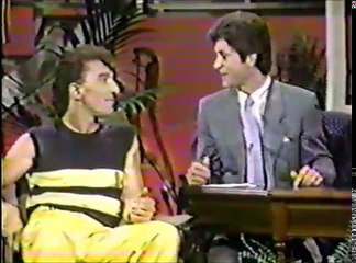 Fee Waybill of the Tubes 1983 Alan Thicke Interview