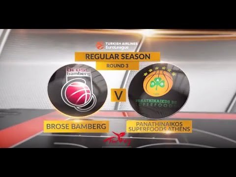 Highlights: Brose Bamberg-Panathinaikos Athens