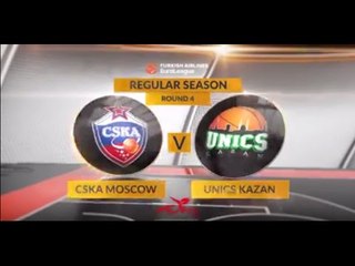 Highlights: CSKA Moscow-Unics Kazan
