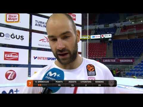 Post-game interview: Vassilis Spanoulis, Olympiacos Piraeus