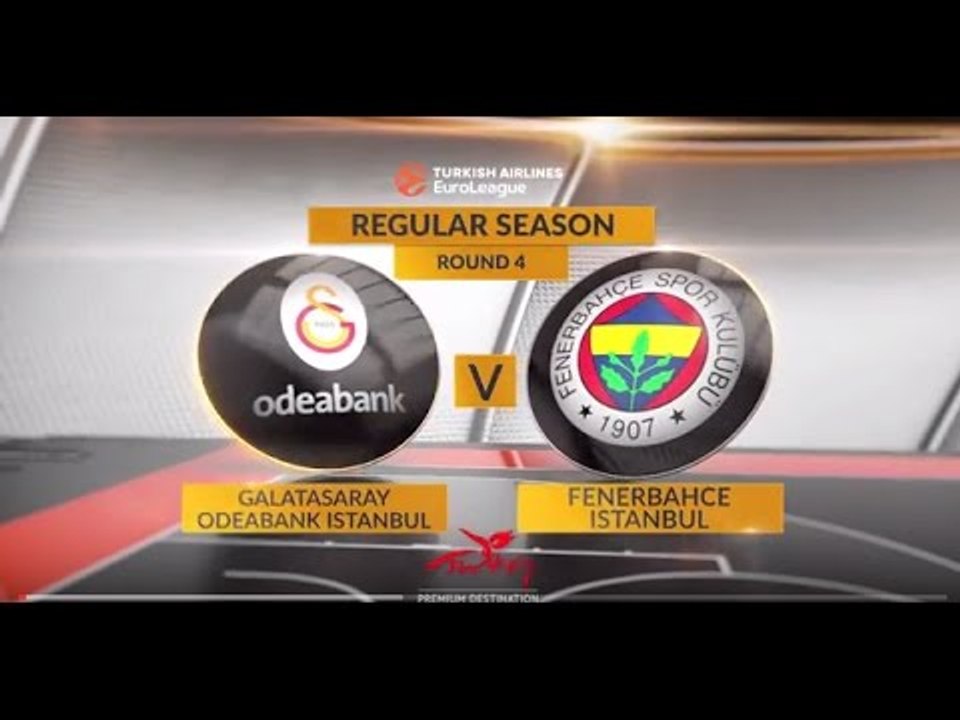 Highlights: Galatasaray Odeabank Istanbul-Fenerbahce Istanbul