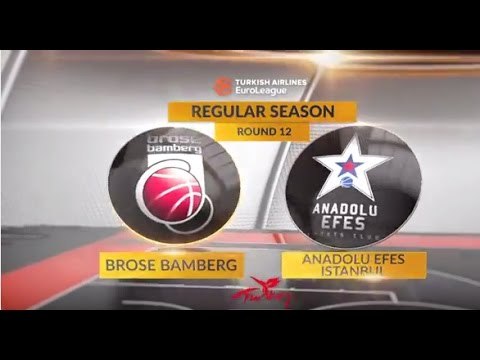 Highlights: Brose Bamberg-Anadolu Efes Istanbul