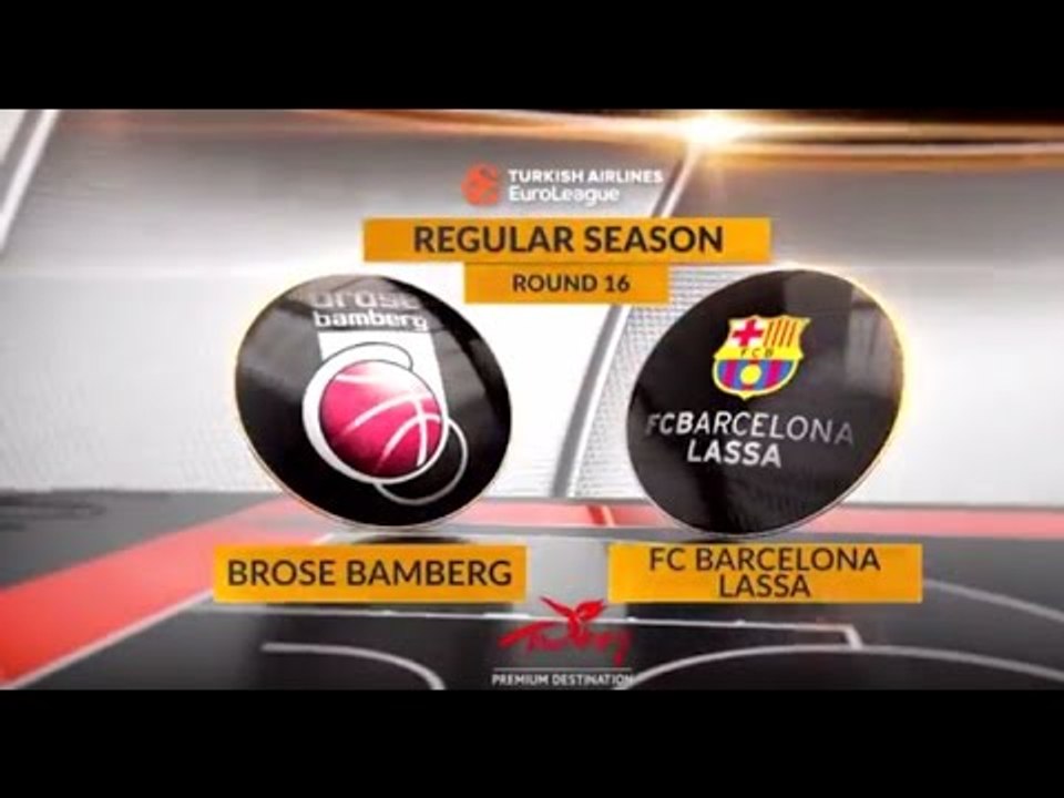 Highlights: Brose Bamberg-FC Barcelona Lassa