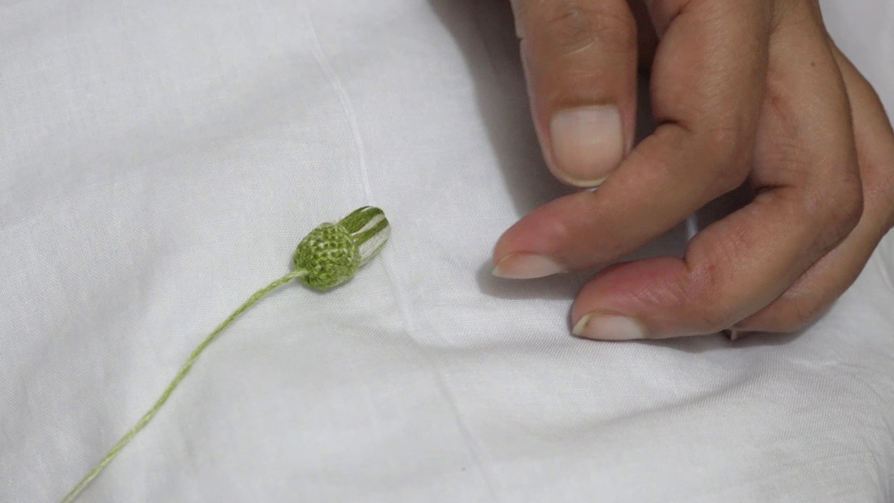 Hand Embroidery: Hand Stitch: Stump Work (part 1)