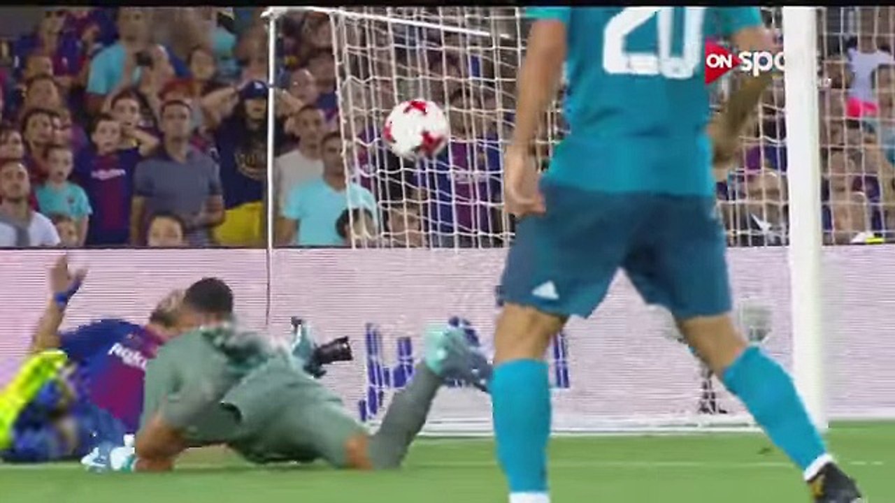 اهداف مباراة ريال مدريد وبرشلونة 5-1 سوبر الاسباني {شاشة كاملة}فهد العتيبي