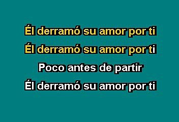Oceano - Él derramó su amor por tí (Karaoke)