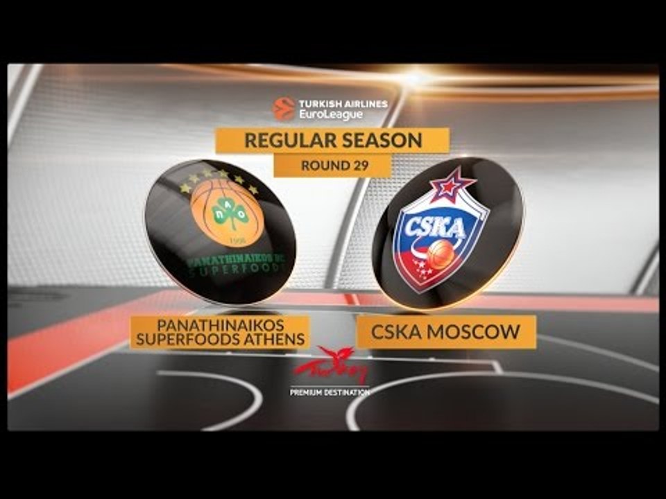 Highlights: Panathinaikos Superfoods Athens-CSKA Moscow