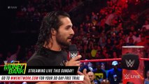 Bray Wyatt shows Seth Rollins his “godlike” power: Raw, June 12, 2017