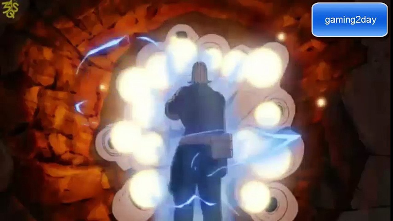 sasuke vs 5 kages naruto shippuden
