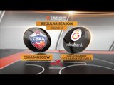 Highlights: CSKA Moscow-Galatasaray Odeabank Istanbul