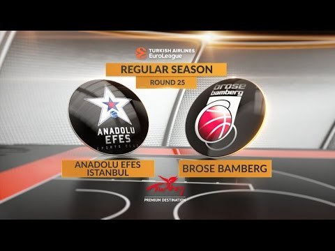 Highlights: Anadolu Efes Istanbul-Brose Bamberg