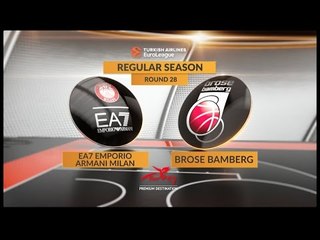 Highlights: EA7 Emporio Armani Milan-Brose Bamberg