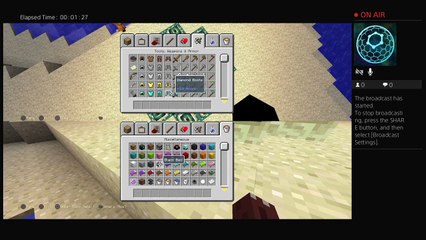 Carter743's Live PS4 Minecraft PlayStation 4 edition Gamplay (8)